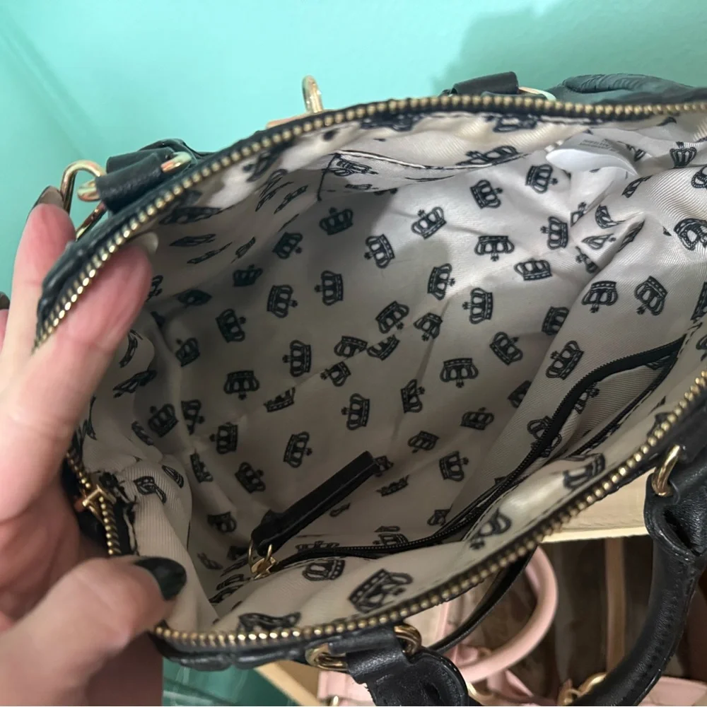 Juicy Couture Pink and Beige Shoulder Bag - Picture 3 of 4